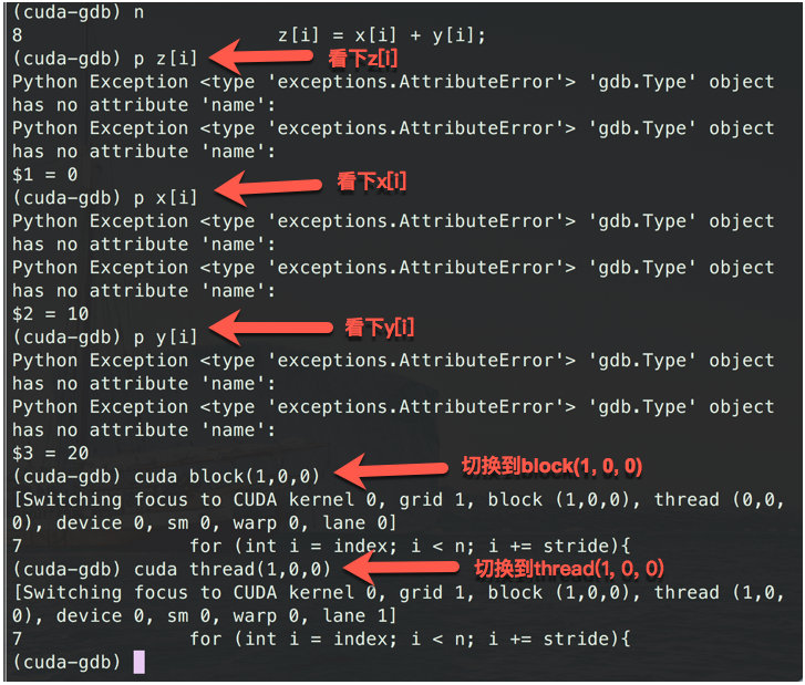 cuda dim3 initialization