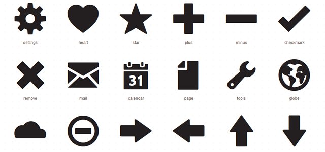 29个免费网页图标字体以及使用方法_ 图片描述