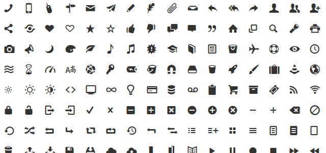 29个免费网页图标字体以及使用方法_ 图片描述