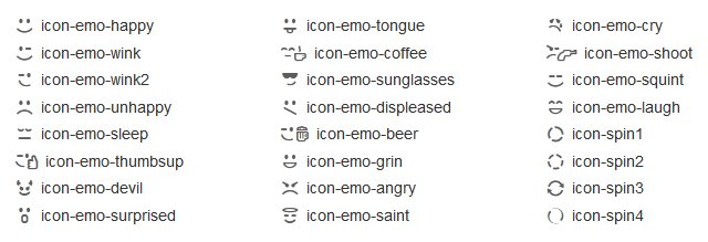 29个免费网页图标字体以及使用方法_ 图片描述