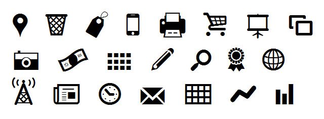 29个免费网页图标字体以及使用方法_ 图片描述