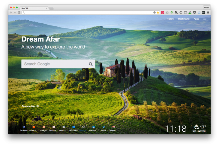 8款Chrome插件让你的标签页更酷炫_ 图片描述