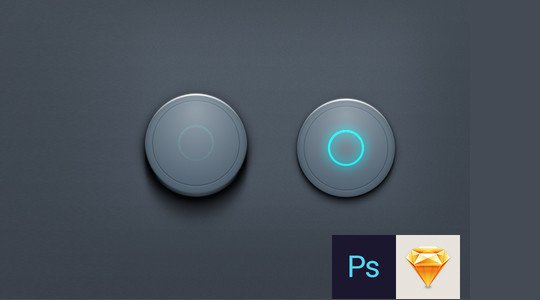 12个高品质按钮UIPSD素材_ 图片描述