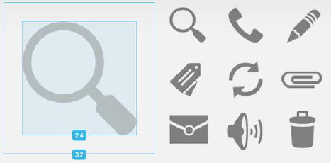 移动应用界面设计的尺寸设置及规范_ 图片描述