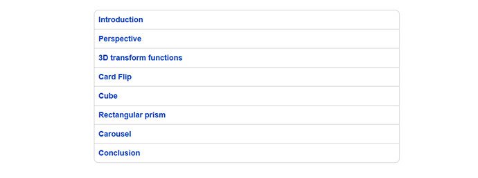 15个实用的CSS在线实例教程_ 图片描述
