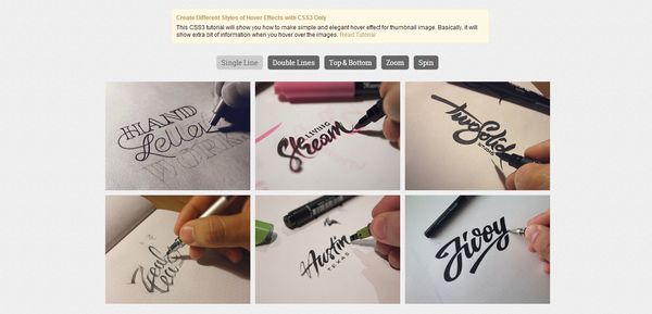 17个有趣实用的CSS3悬停效果教程_ 图片描述