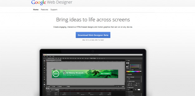 网页设计的优秀助攻!20款不容错过的HTML5工具_ 图片描述