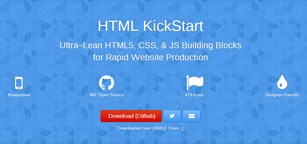 2015年有用的16大免费的响应式HTML5框架_ 图片描述