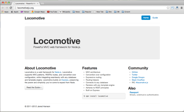 10个最好的Node.jsMVC框架_ 图片描述