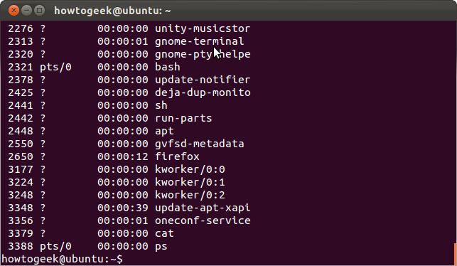 怎样从Linux终端管理进程:10个你必须知道的命令_ 图片描述