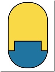 纯CSS3画出小黄人并实现动画效果_ 图片描述