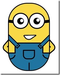 纯CSS3画出小黄人并实现动画效果_ 图片描述