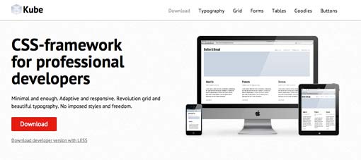 20个响应式的CSS和网格框架_ 图片描述