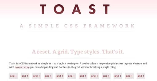 20个响应式的CSS和网格框架_ 图片描述