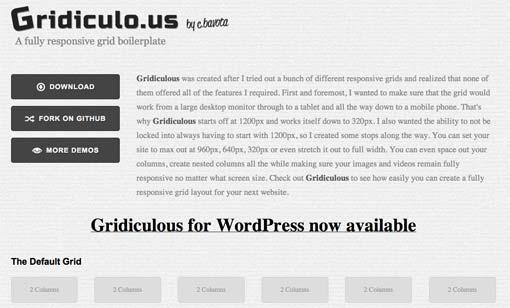 20个响应式的CSS和网格框架_ 图片描述