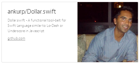 学习Swift不能错过的10大开源项目_ Dollar.swift