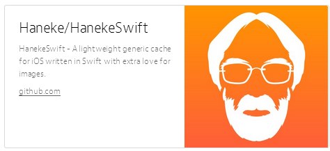学习Swift不能错过的10大开源项目_ HanekeSwift