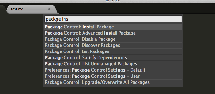 Sublime3下两款实用的Markdown插件_ 图片描述