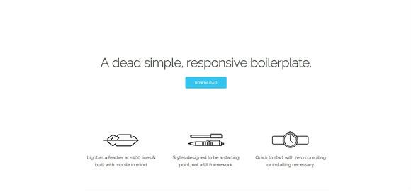 10个可以替代Bootstrap的前端框架_ 图片描述
