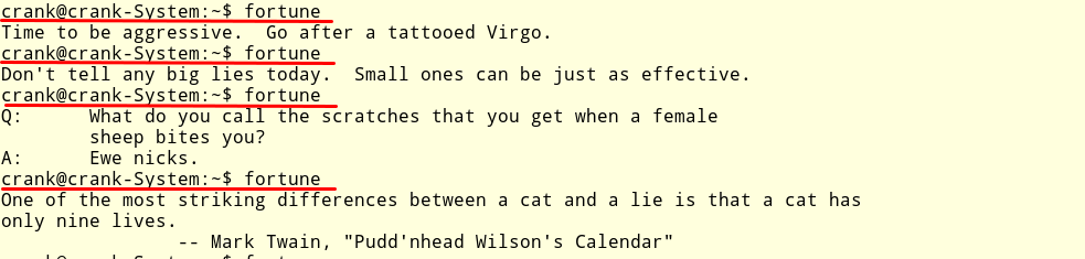 10条真心有趣的Linux命令_ 图片描述