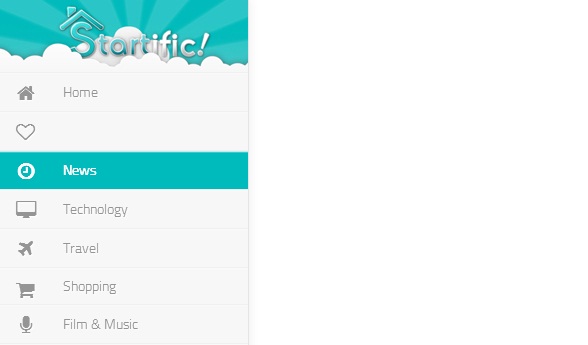 近20个绚丽实用的jQuery/CSS3侧边栏菜单_ 图片描述