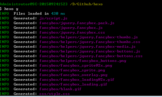 最新hexo3和Github搭建个人博客遇到问题和解决方法汇总!_ 图片描述