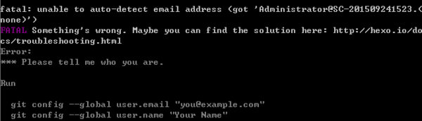 最新hexo3和Github搭建个人博客遇到问题和解决方法汇总!_ 图片描述