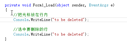VisualStudio常用快捷键的动画演示_ 图片描述