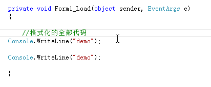 VisualStudio常用快捷键的动画演示_ 图片描述