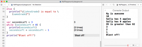 【译】学习使用Swift编写iOSapp教程1:欢迎来到编程世界_ 图片描述