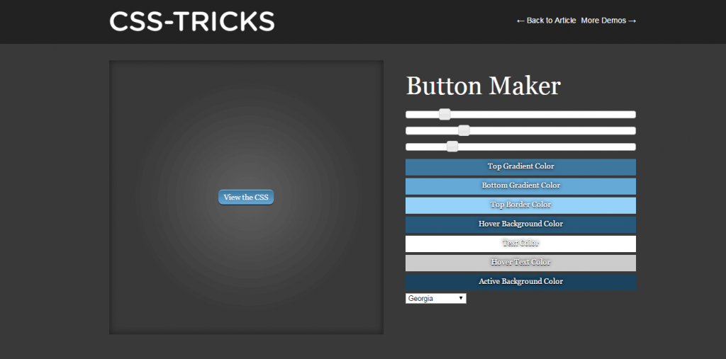 Web开发者选择的最佳HTML5/CSS3代码生成器_ css-tricks