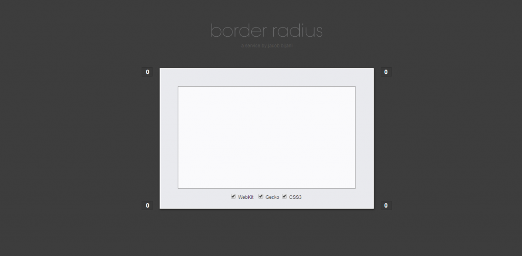 Web开发者选择的最佳HTML5/CSS3代码生成器_ border-radius