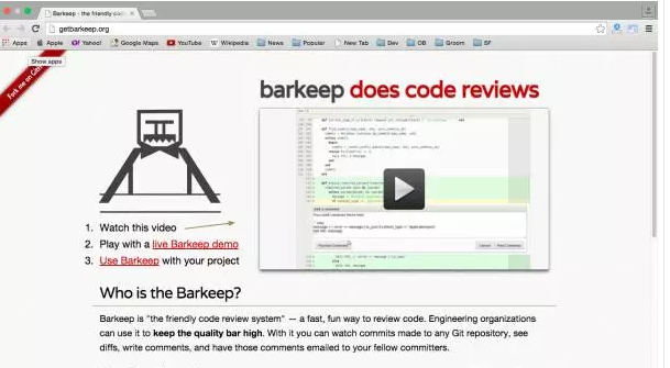 17款最佳的代码审查工具_ getbarkeep