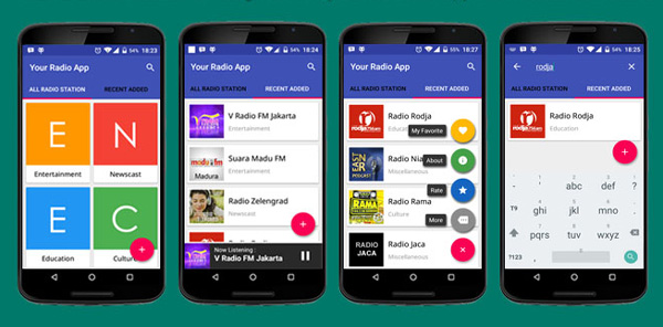 快速激发灵感的7个安卓应用模板_ 图片描述