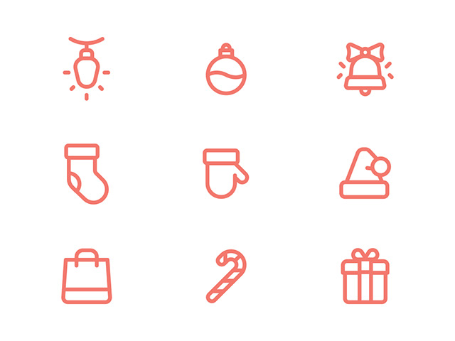 【前端设计福利】2015年圣诞节图标下载合集_ 图片描述