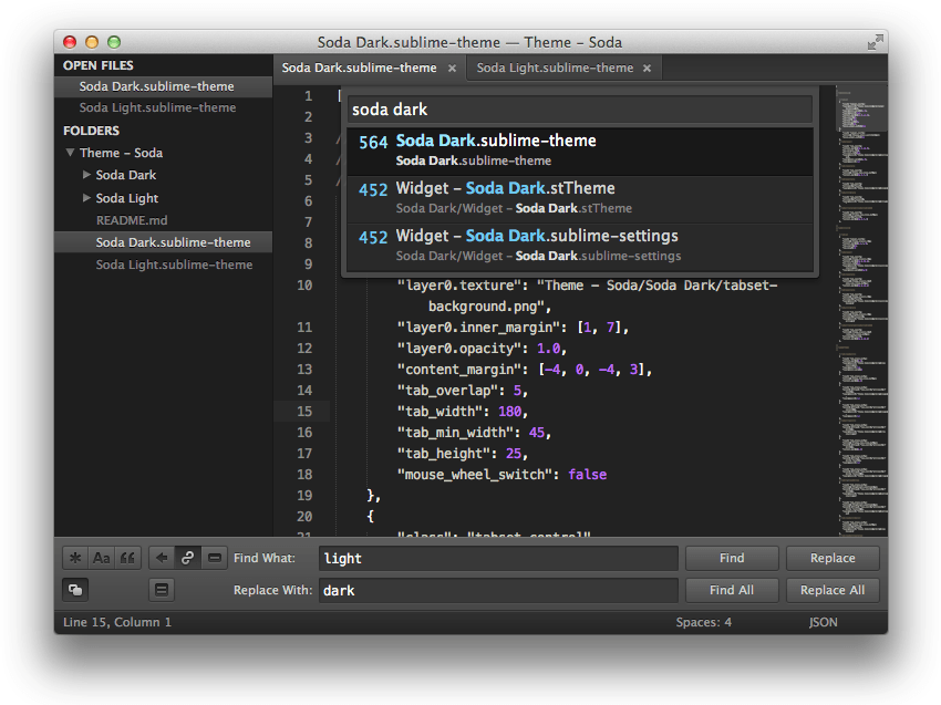 SublimeText3最好的功能、插件和设置_ 图片描述