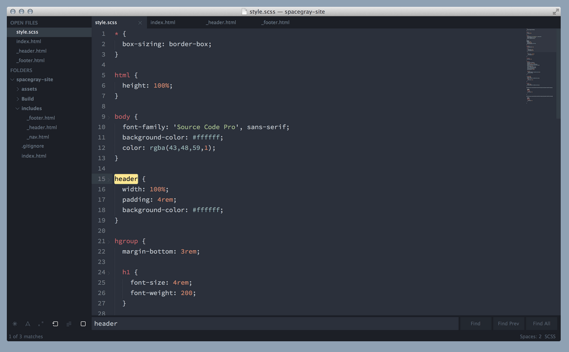 SublimeText3最好的功能、插件和设置_ 图片描述