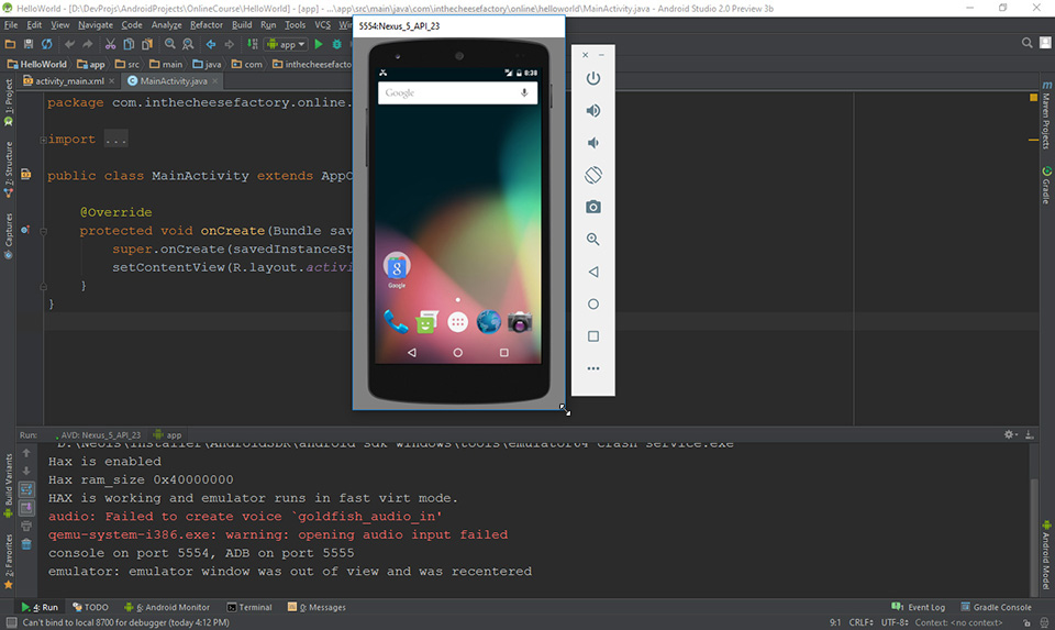 Android模拟器2.0初探_ 图片描述