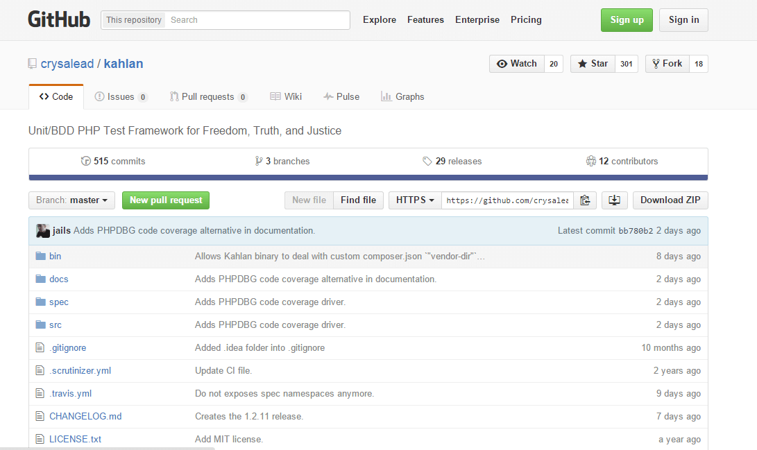 PHP自动测试框架Top10_ 图片描述