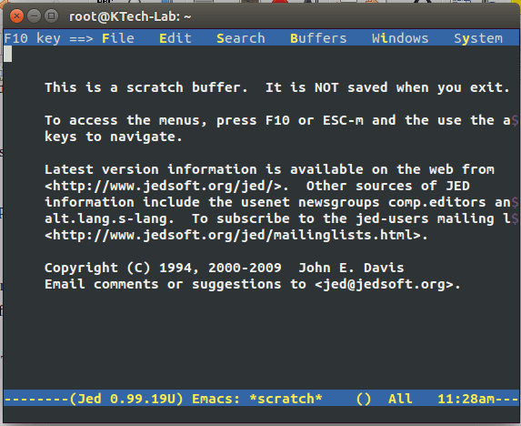 2015年12款最佳的开源文本编辑器_ Jed