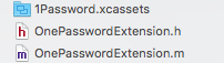 iOSApp支持1Password插件_ 集成三个文件