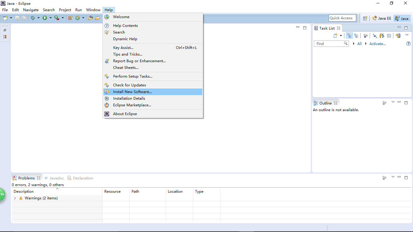 Eclipse更改主题,换个黑色的背景颜色吧,哈哈_ 图片描述