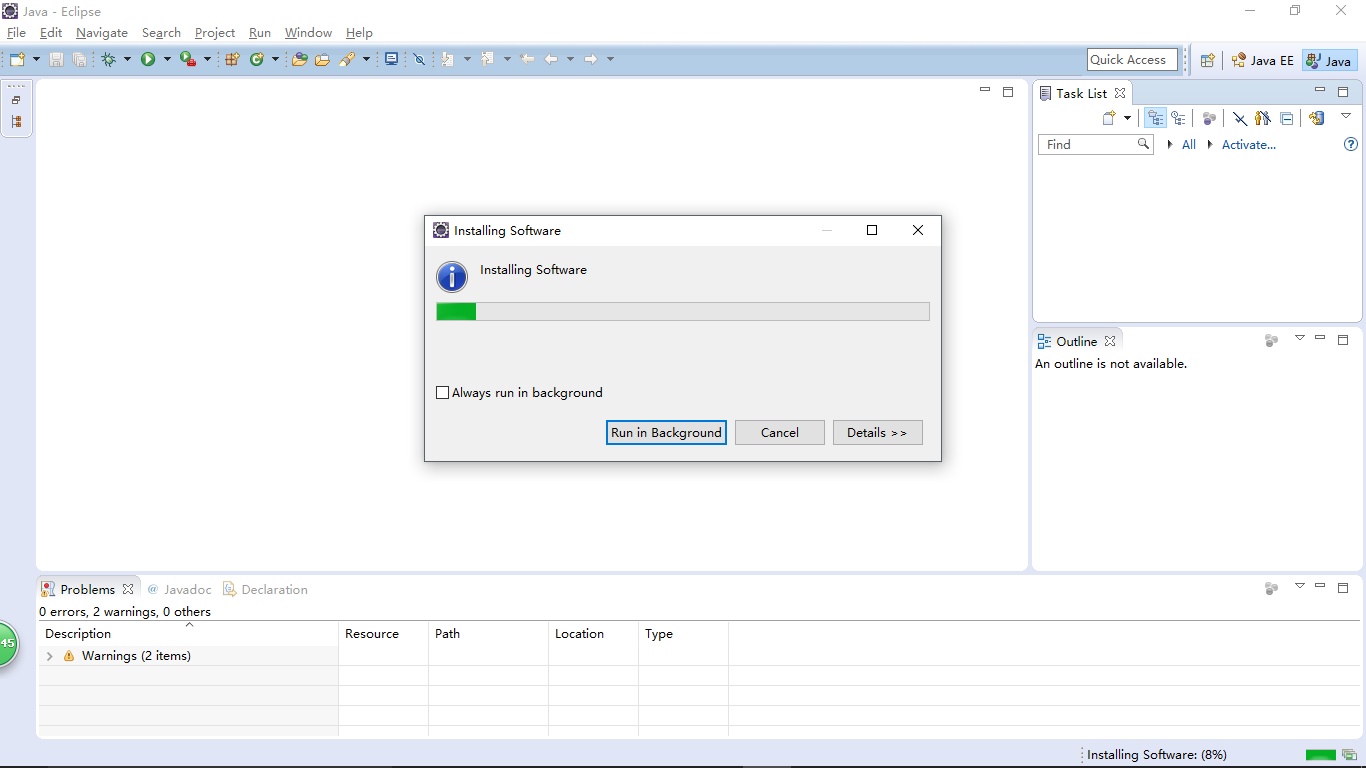 Eclipse更改主题,换个黑色的背景颜色吧,哈哈_ 图片描述