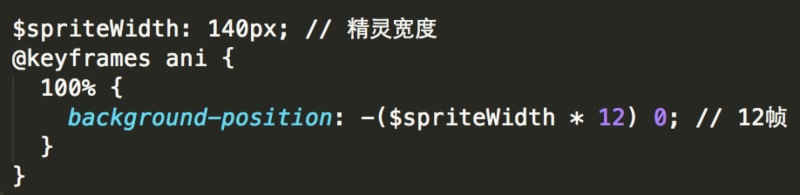 CSS3动画开发指南之逐帧动画_ 图片描述