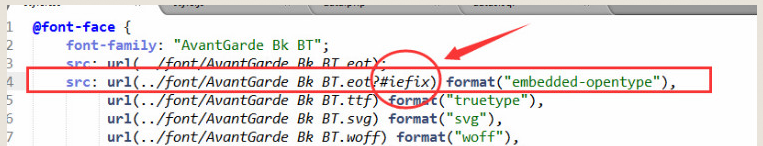 @font-face中#iefix的详解_ 图片描述