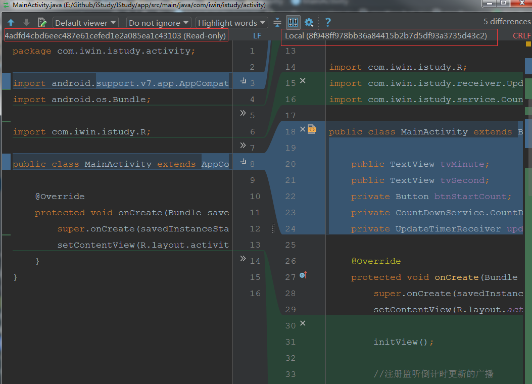 AndroidStudio的git功能的使用介绍_ 图片描述