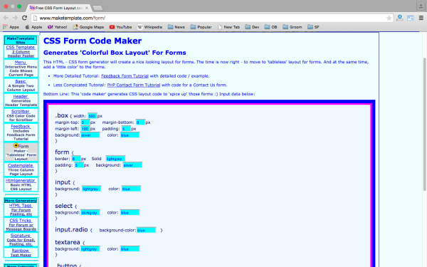 程序员和设计师必备的20个CSS工具_ 图片描述