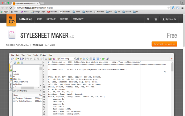 程序员和设计师必备的20个CSS工具_ 图片描述