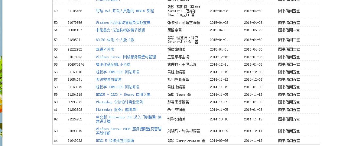 从图书馆借的书记录着我的编程轨迹_ 图片描述