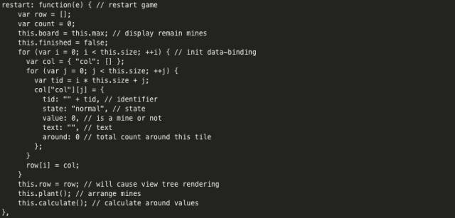 Weex版扫雷游戏开发_ 图片描述